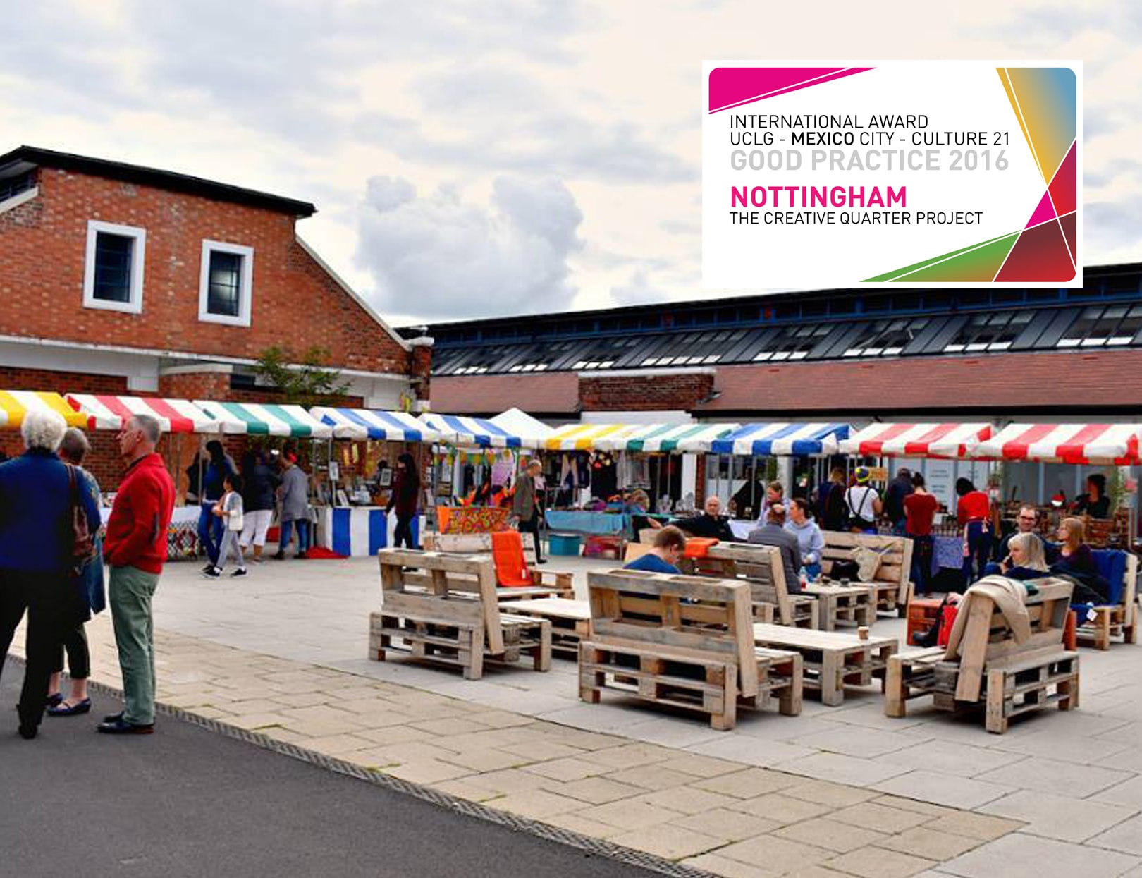 The creative quarter project of Nottingham